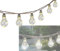 bmf-versand® Lichterkette Außen Solar 10 Glühbirnen - Lampions für Garten Deko Solarlampen - Solarlichterkette Gartenlampe - Solarleuchte Gartenparty Außenlichterkette