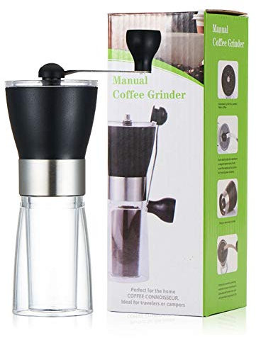 Hardware Accessories,Brass Nut,Hand Grinder Coffee Machine Modern Stainless Manual Kitchen Grinding Pepper Coffee Nuts Pills Spice Grinder Hand Coffee Grinder (Color : 01)