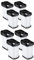 Filter Replacement for Shark WV270UK WV273UKT WandVac 2.0 Cordless Handheld Vacuum Cleaner, Washable and Reusable HEPA Filters-8pcs