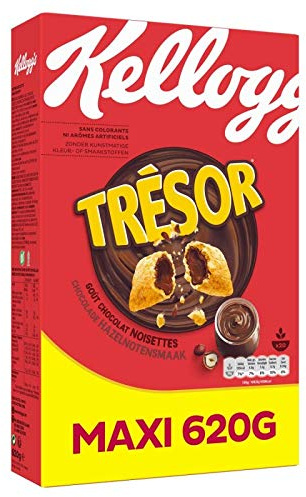 Kellog'S Schatztruhe Schokolade Haselnuss 620G – Drei Artikel