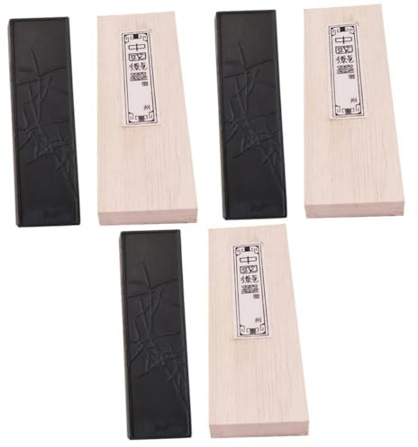 STOBOK 3sätze Chinesischer Kalligraphie Ink Stick Traditioneller Ölrauch Ink Block Für Malerei Und Kalligraphie Unzen Für Anfänger Und Profis Leicht Zu Reinigen Langlebig Und Robust
