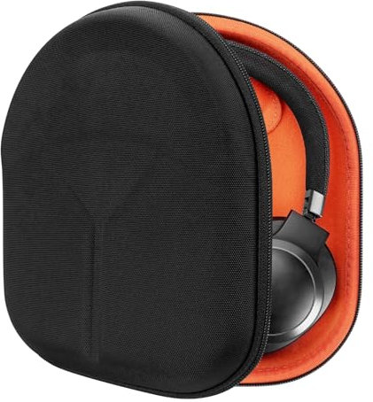 Geekria Shield - Custodia per cuffie compatibile con JBL TUNE 770NC/760NC/750NC/720BT, Live 770NC, custodia rigida da viaggio di ricambio con cavo (nero)