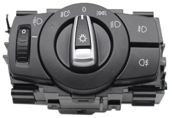 Luci Faro Controllo Compatibile Con BMW Per E90 E91 E92 E93 2007 2008 2009 2010 2011 2012 Auto Fari Interruttore Fendinebbia Interruttore Di Controllo Manopola Rotante Pulsante Di Montaggio(Model B As