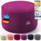 Body & Mind® Yogakissen Meditationskissen Boden Sitz-Kissen Polster für Meditation & Yoga; waschbarer Bezug und atmungsaktiver Premium Füllung; 18 cm Sitzhöhe (Violett)