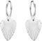 SOFIA MILANI - Damen Ohrringe 925 Silber - Blatt Ohrhänger - E2637