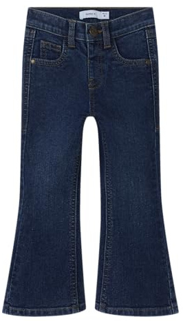 NAME IT Mädchen Nmfpolly Bootcut Jeans 8808-Dt Tb