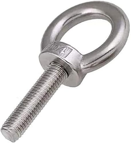 Hebering-Augenschraube M18 Außengewinde Maschinen-Hebeösenschraube Gewindelänge 28–100 mm, Schulter-Augenschraube aus Edelstahl, M18 × 50 mm(M18x28mm)