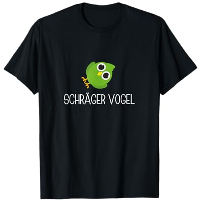 Schräger Vogel T-Shirt