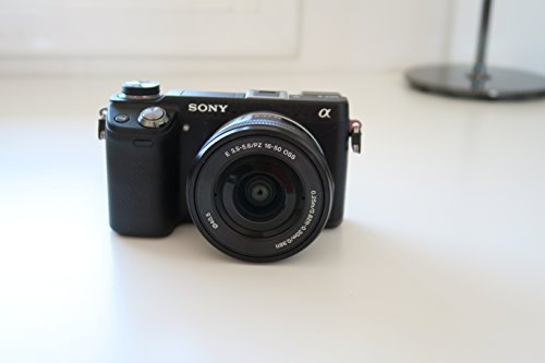 Sony NEX6 Interchangeable Lens Digital Camera 16.1MP with 16-50mm Zoom Lens - Black (Renewed)