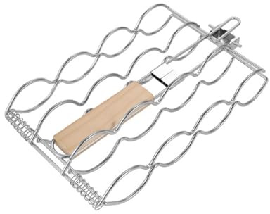 Easy to use barbecue grill mesh portable BBQ grill outdoor cooking gadget for corn and steak outdoor camping and garden parties