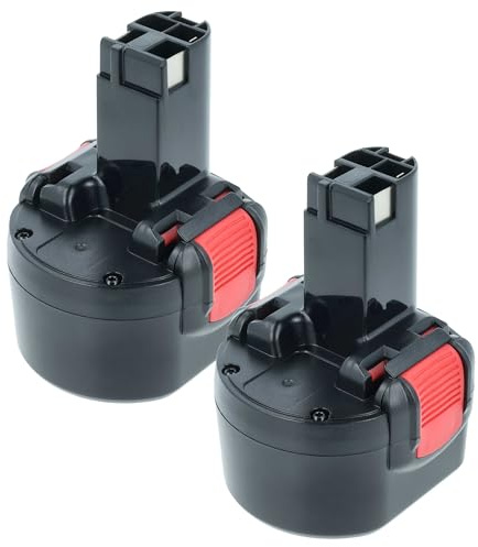 vhbw 2X Akku kompatibel mit Spit SDI 96, SDI 9,6 Werkzeug (3000 mAh, NiMH, 9,6 V)