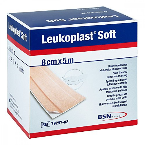 Leukoplast Soft Pflaster 8 cmx5 m Rolle 1 stk