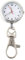 Hemobllo Montre de Poche à Quartz - Montre de Poche Ronde rétro Montre à Quartz numérique Montre de Poche Porte-clés Montre de Plein air Portable Unisexe(04)