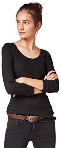 TOM TAILOR Women's Leather Belt W75 Dark Brown