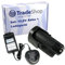 Trade-Shop Kit 2 en 1 : batterie Li-Ion 10,8 V / 1500 mAh + chargeur pour taille-haie Bosch AHS 45-15 Li, ART23-10.8, Berner BTI 10.8 BACP 10.8