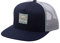 RVCA Herren Adjustable Snapback Baseballkappe, Trucker Bedruckt Marineblau, Einheitsgröße