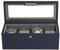 Stackers Navy 4 Piece Watch Box