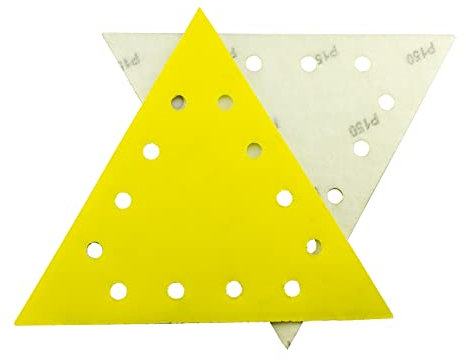 Klett Schleifscheibe Dreieckig 285mm gelocht für Trockenbauschleifer (25 St.) - Körnung 220