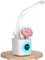 Hokone Lampe de Bureau LED pour Enfants avec Port de Chargement USB pour étudier, 4 Températures de Couleur et 5 Niveaux de Luminosité Lampe de Chevet avec RGB Couleur Veilleuse 10W Blanc