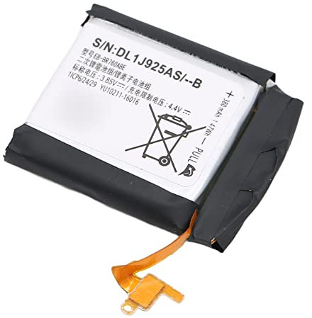 EB BR760ABE Batterie pour Samsung Gear S3 Frontier Classic SM R770 R760 R765 Batterie de Remplacement, 1.47Wh 380mAh 3.85V