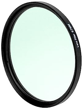 QWORK 67 mm Polfilter - 1/4 Filter Schwarze Diffusion Kinoeffekt - Optisches HD-Glas mit Nanobeschichtungen - Wasser & Kratzfestes