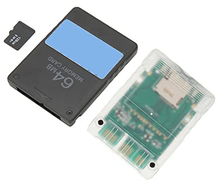 Card Reader, Professional Stable Clear White Memory Card Reader for Game Consoles (Fat Consoles)