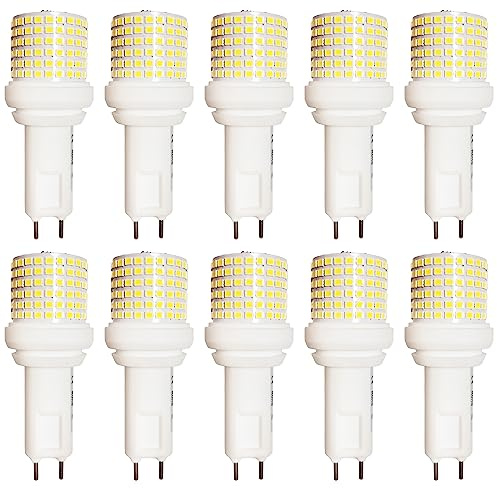 RYTM (Pack of 10) G12 LED Bulb 12 Watt 1920 Lumens G12 Light Source G12 Bi-Pin Base LED Corn Light Bulb (120 Watt Halogen Equivalent) AC 100V-277V, Not-Dimmable (6000k)