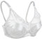 IVITA Mastektomie BH Silikon Brüste Formen Tasche Spitze BH für Mastektomie Prothese (White, 38)