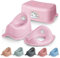 DOCARI Kinder Toiletten Set 3in1 ab 1 Jahr Einhorn pink - bestehend aus Baby Töpfchen Tritthocker Kinder Kindersitz Toilette