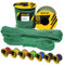 EdcX 3 mm Nylon Paracord 425 (15, 30, 50 and 100m) – 3 mm Type II, 100% Nylon Rope, 3 Strand Rope, 3 mm Nylon Rope in Many Colors (Emerald Green, 15 m)