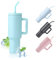 GOOFIT Tumbler da 40 oz con manico e coperchio a doppia parete sottovuoto,Riutilizzabile,Isolato in acciaio inox tazza da viaggio tazza blu chiaro