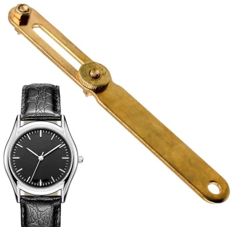 Uhrenwerkzeuge Gehäusebodenöffner, Werkzeug zum Entfernen des Uhrenbodens,Verstellbarer Uhrenbodenöffner - Uhrenrückseiten-Entferner, Ersatz-Rückenöffner aus Metall, verstellbarer Öffner-Entferner für