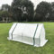 Serre tunnel transparente en polyéthylène, montage facile, flux d'air réglable pour une croissance optimale des plantes (120 x 60 x 60 cm)