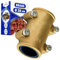 Plug Clamp for Copper Pipe Diameter 28 mm Made of Brass - MONTERAL