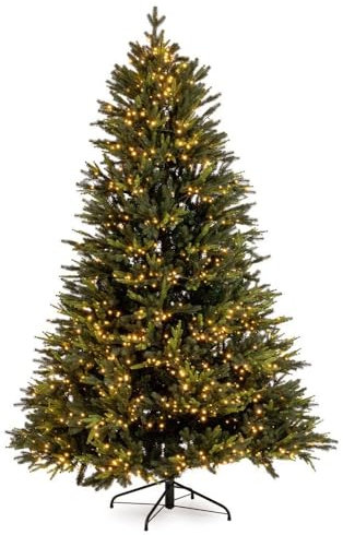 Albero di Natale con Luci Led Artificiale Berkshire Bizzotto H 270 cm