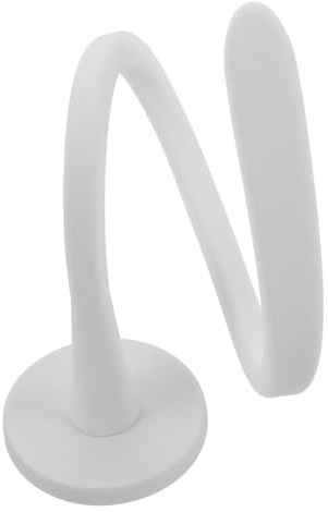 Magnetic Washing Machine Door Holder Rubber Magnet Flexible White | Front Load Washer Door Stopper, Easy Install Support Frame, Space-saving Hold for Laundry Use