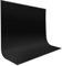 JEBUTU Fotohintergrund Schwarz, 3x3m (9,8x9,8ft) Foto Hintergrund, Großer Faltbare Fotografie Hintergrund Schwarz Waschbares Polyester Backdrop für Porträt, Fernsehen, Zoom, Online-Meetings