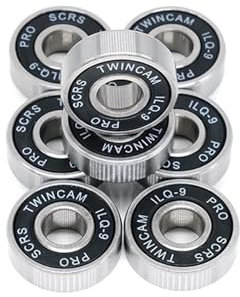 8 Stück 608-2RS ILQ-9 Schwarz Skateboard-Lager for Rollschuhe 608-2rs 8 x 22 x 7 mm Inline-Skate-Lager Kugellager - Dichtungssatz-Sortiment