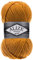 Strickgarn Strickwolle Superlana Maxi 100g 25% Wolle Wintergarn Winterwolle, 50 Farben, Farbe:02 senfgelb