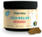 DogSuppy Itch Relief Probiotics For Dogs - Stop Itching, Scratching, Paw Licking & Grass Eating, Relieve Allergies & Yeast, 100% Natural, Supports Gut & Immunity, Without meat, Includes Dental Sticks