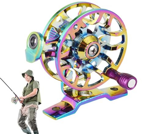Fly Reel, Fly Reel | Fly Wheel, Lightweight Aluminum Alloy Fly Roller Pergola Large Water for Adults