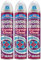 3x Invisible Windows Crystal Clear Foaming Glass Cleaner 300ml