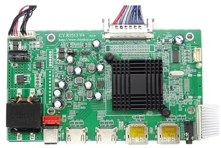 FMCUVBFR 4K EDP LCD-Treiberplatinen-Kit, Kompatibel Mit IMac, A1418-Monitor 21,5 Zoll LM215UH1-SDA1 LM215UH1-SPA2 LM215UH1-SDB1 Bildschirm-Motherboard
