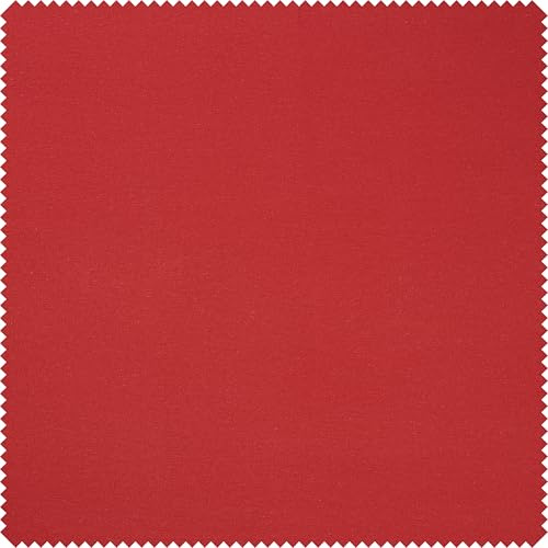 VBS Marktplatz Dekostoff Leinenoptik Uni Unistoff Breite 140 cm Kollektion Loneta Tintura 70 Baumwolle 30 Polyester Granada-Rot