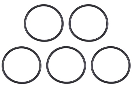 QUARKZMAN 5 Stück FKM O-Ringe 26mm x 23mm x 1,5mm Dichtungsringe Fluorkautschuk Unterlegscheibe 75A Dichtung Dichtung für Motoren Getrieben Klimaanlagen Turbolader Hydrauliköl
