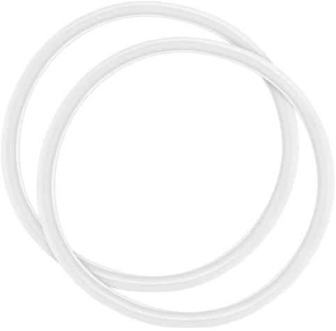 BESTOYARD Pressure Cooker Gasket Replacement Silicone Sealing Ring for Pressure Cooker Accessories Pot Sealing Ring for Rice and Steam Pot 2 Pack 7.28 in
