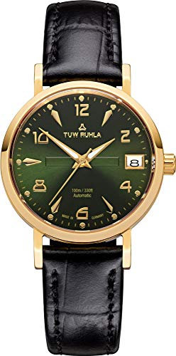 TUW Ruhla Thuringia Vintage 11132-133513 Damen Automatikuhr Klassisch schlicht