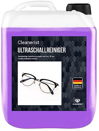 Die Seifenblase | 5 L Ultraschallreiniger Konzentrat | reinigt Schmuck, Münzen, Brillen, Kleinteile & Dental | Ultraschallbad | Ultraschallgerät