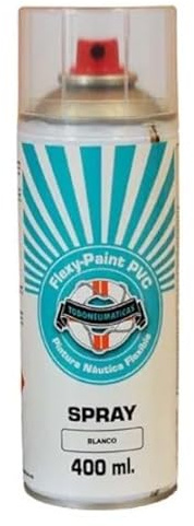 Pintura Náutica Flexible en Spray para PVC Flexy-Paint Todoneumaticas (Blanco)