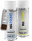 MG PRIME Autolack Sprühdosen Set für Dacia CNA Brun Cajou Metallic/Mahagoni Braun Metallic Basislack Klarlack Spraydose 400ml